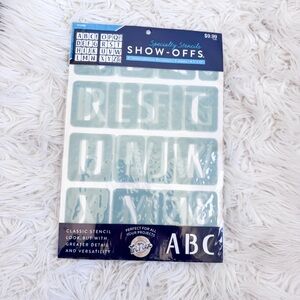 NWT Hobby Lobby | Specialty Stencils Show-Offs